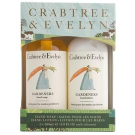 Crabtree & Evelyn Gardeners Hand Soap and Hand Lotion Duo