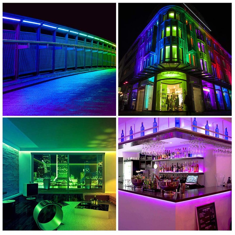 BTF-LIGHTING WS2811 Addressable LED Strip Ultra Bright 5050SMD RGB 60LED/m