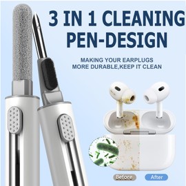 Set De 14 Piezas Para La Limpieza Del Móvil Con Lápiz Para Limpiar Los Auriculares Bluetooth - Adecuado Para La Limpieza De Diferentes Aberturas Para Airpods, Usb-C Y Altavoces - Verde