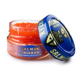 Eurocaviar - Shikran - Smoked Salmon Caviar Pearls 3.52 oz [100 g] [Premium Caviar Alternative]