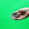 Black Diamond Patch Gem Badge DIY Iron On Embroidered