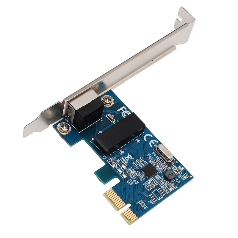PC Network Card Single RJ45 Port Diskless Function PCIe Gigabit