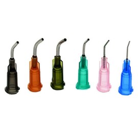 10Pcs Mixed Blunt Tip Dispensing Needles Pre-Bent Needle Tips14G-27G for for Oil or Glue Applicator