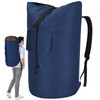 Backpack Laundry Bag, 115L XL Laundry Bags with Straps, Extra