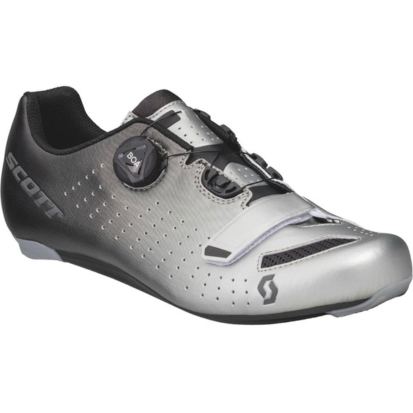Scott Comp Boa Road Shoes BLK-FA-MET-SILV 44