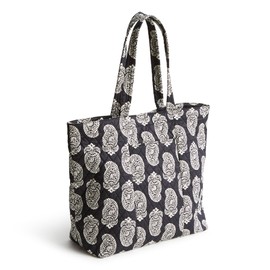 Vera Bradley Premium Cotton Original Tote, Iconic Paisley Moonless Night
