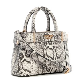 GUESS Women's Anadela Mini Satchel Shoulder Bag, Natural, Unit size