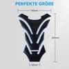 Cretassion Motorcycle Tank Pad Tank Protector Tank Sticker 3D Tank