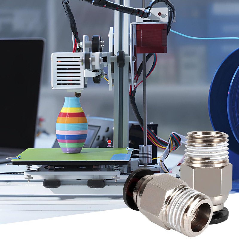 PC4-M10 Connector 10 Pieces PC4-M10 Connector PC4-M10 Pneumatic Connector PC4-M10