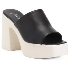 Free People Zoe Platform Black/White EU 39 (US Women's 9) M