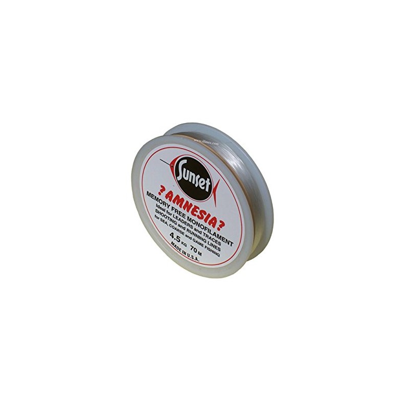 Sunset Amnesia Clear Memory Free Monofilament (30lb)