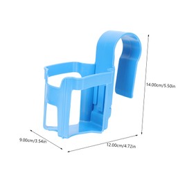 BESPORTBLE Swimming Pool Cup Holder Lightweight Plastic Beverage Rack with Durable Design Easy Installation for Use Holds Various Drink for Outdoor Relaxation