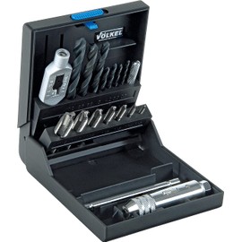 Völkel, 47605 , Short Machine Taps-Set P.K.25, DIN standard, HSS-E, 3-12