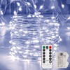 Ariceleo 2 Pack 65.6 Ft. Battery Operated Outdoor String Lights