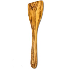 Küchenmaster Olive Wood Spatula | 30 cm Long | Spatula Spatula Kitchen Aid Utensil | Hygienic, Heat Resistant and Sustainable