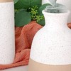 Modern Farmhouse Vases (Set of 3) - Boho Vases for