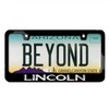 iPick Image for - Lincoln 3D Chrome Emblem on Black