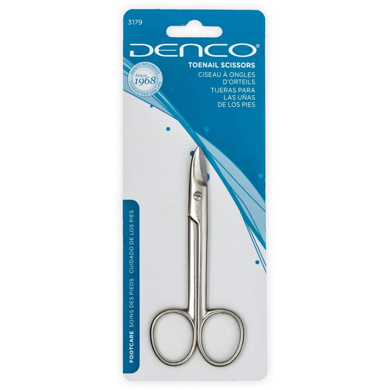 Denco Toenail Scissors, 4 Inch