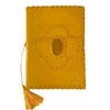 CIRCULEATHER INDIAN SUSTAINABLE RECYCLED TANNERY LEATHER HANDMADE & BOUND EMBOSSED