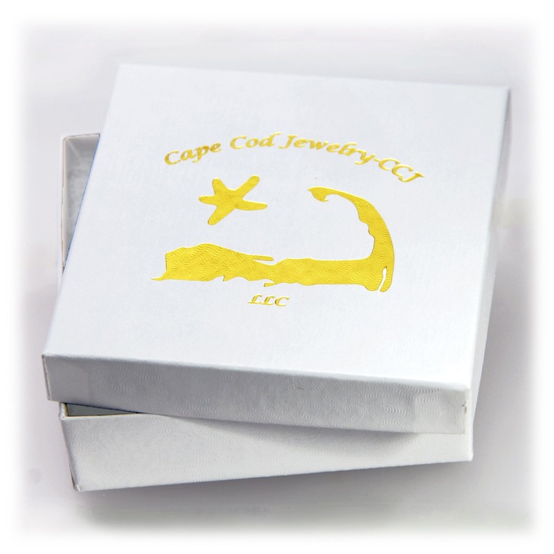 Cape Cod Jewelry-CCJ Whale Tail Bracelet | TwoTone Latch Cuff