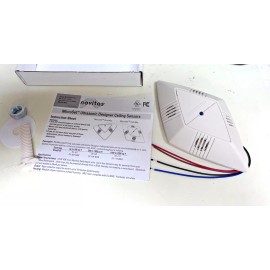 Novitas Ceiling Sensor, Two Way Ultrasonic