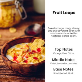 HoogaLife Car Air Freshener Diffuser – Revitalize Your Drive with Hanging Air Freshener Diffuser Aromatic Bliss On The Go(Fruit Loops)