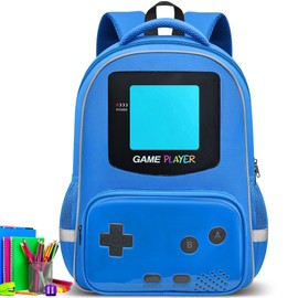 Kids Backpack For Boys School Backpack Game Schoolbag For Children Teens Elementary Middle College Student Bookbag Travel Rucksack Laptop Daypacks
