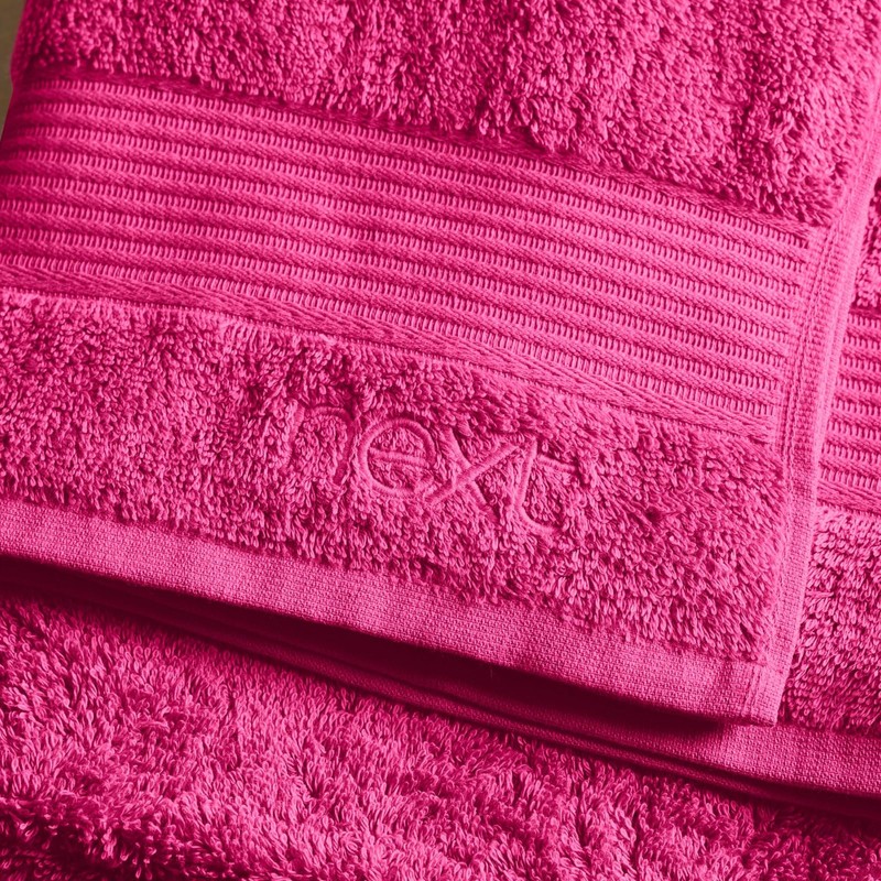 NEXT Home Egyptian Cotton Hand Towels - 100% Cotton Pink
