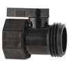 Garden Hose Shut Off Valve- 6 Pack 3/4'' Plastic Garden