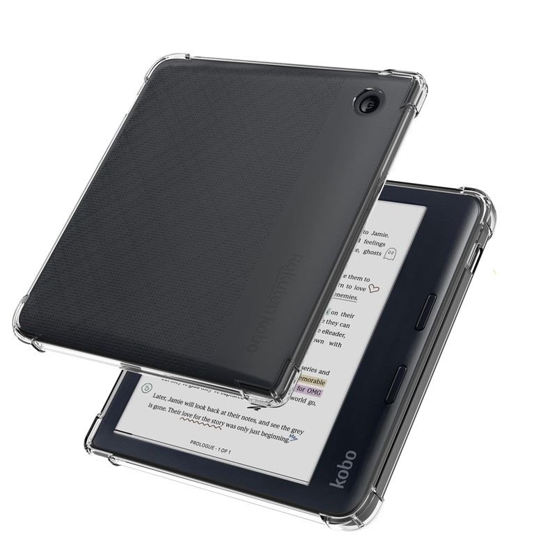 RSAquar Funda Transparente para el Kobo Libra Colour (Model: N428,