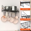 VyGrow 28 Inch Pot Rack Wall Mounted, Pots and Pans