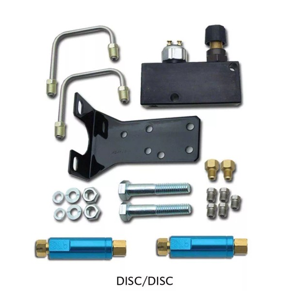 MBM Universal Adjustable Proportioning Valve Built In Distribution Block Disc/Disc
