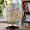 Waypoint Geographic Ambassador Plus Globe, 12" Antique Ocean-Style World Globe,