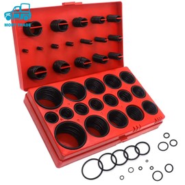Morytrade O-Ring Set, Oring Size 30, 382 Pieces, Inner Diameter 0.1-1.7 inches (2.9-43.82 mm), AS568 Standard
