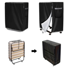 tintoke Storage Bag, Storage Bag for Guest Beds, Folding Duvet, Waterproof Protective Cover, Suitable for Folding Beds and Reclining Chairs and Can Also Be Water and Sun Resistant