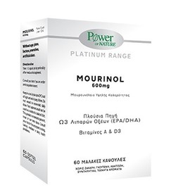 Power of Nature Platinum Mourinol 600mg, 60 soft caps