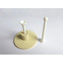 A99 Golf 1set of RT02 Rubber Golf Tee Holder Set for Driving Range Golf Practice Mat + Golf tees 2 1/2" and 1 3/4" Long