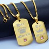 Uloveido 2 Piece Gay & Lesbian Pride Necklace Set for
