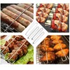 Chicken Wing BBQ Fork 4 Pack, Wing Rails for Grilling