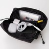 togakle marks pouch, black