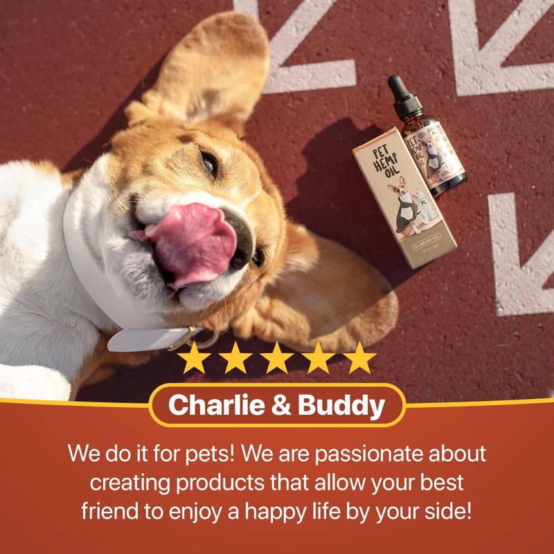 Charlie Buddy - Hеmp Oil for Dogs Cats - Hip