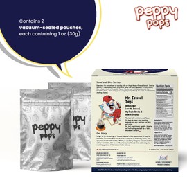 Peppy Pops Magical Masala Roasted Foxnuts 2 oz (57 gm) – Crunchy Makhana Snack, Vegan Gluten Free Protein Snack Pack, Low Calorie Healthy Snack for Kids, Adults & Travel By Pride of India