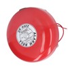 Fire Alarm Bell Electric Metal Round 6in 95db 220V Accessory
