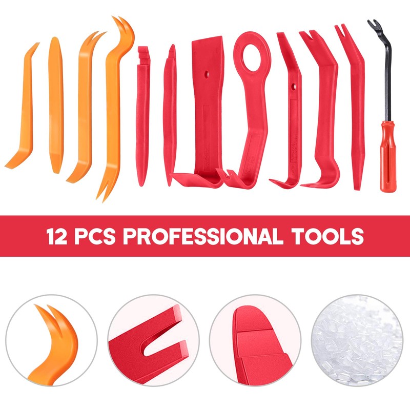MumdoYAL 12 Piece Car Lever Tool, Trim Wedge Set for