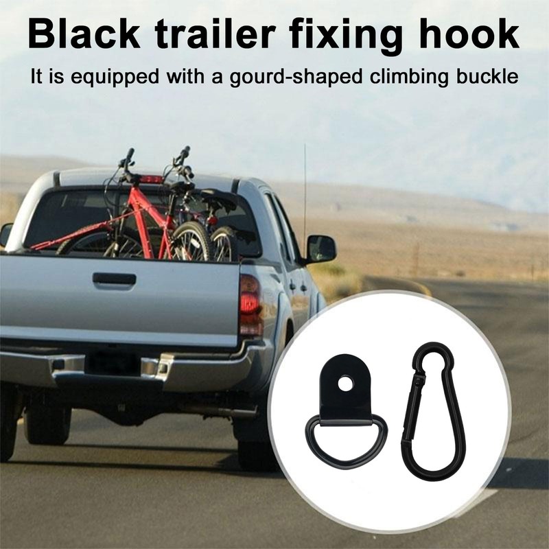 8 Pcs Tie Down Anchor Auto Car, Trailer D Rings