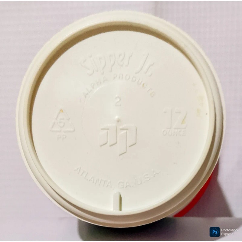 Vaso De Plástico Auténtico Original Olimpiadas Atlanta 1996 (Usado)