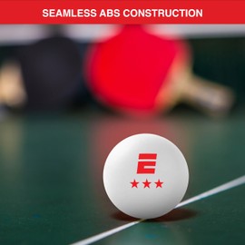 ESPN 3 Star Ping Pong Balls (Set of 6) - Table Tennis Balls Ideal for Kids Games, Family Games, and Game Night