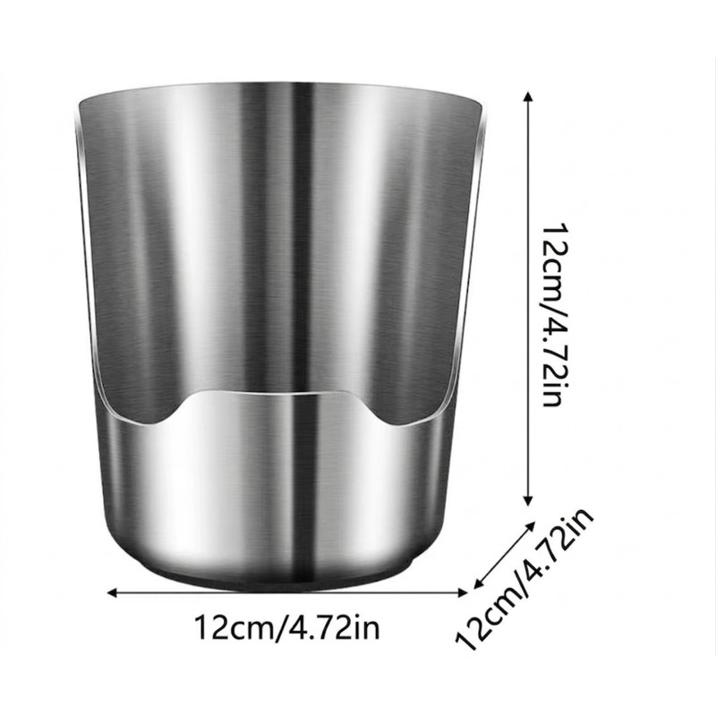 Pot Lid Holder for Kitchen Counter – Stainless Steel Multifunctional