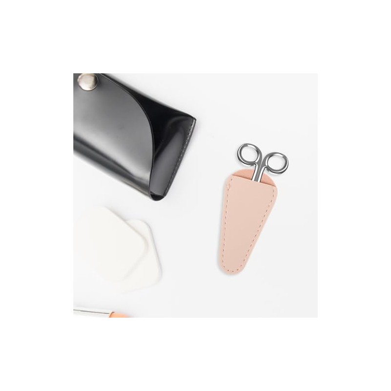 Funda Protectora de Pu 4 Piezas para Tijeras para Cutículas