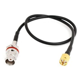 SZRMCC SMA Male Plug to BNC Female Jack RG316RF Coaxial Pigtail Coaxial Antenna Cable (30cm)